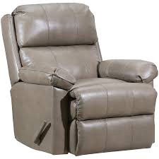 soft touch taupe rocker recliner