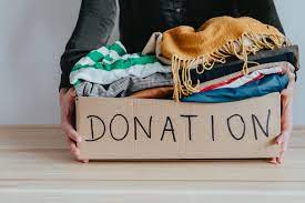 donate old clothes