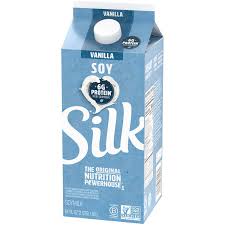 silk vanilla soy milk