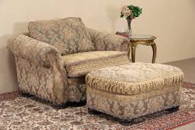 Bolton for EJ Victor Overstuffed Chair & Ottoman Set