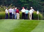Trump goes golfing with aides – but no golf clubs – drawing ...