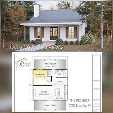 Pioneer House Plan 700 Heated Square