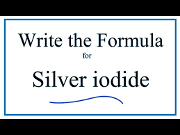 formula for silver iodide agi