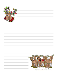 Free Christmas Stationery And Letterheads To Print