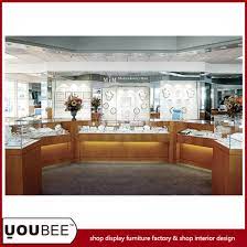 wooden jewelry display showcases for