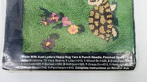 froggy turtle punch rug pattern 105