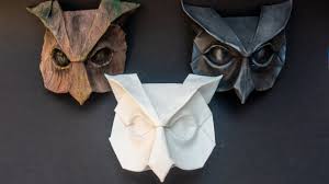 Origami owl mask - Easy! - YouTube