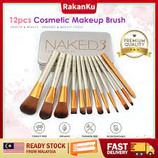 wooden handle makeup brush cosmetic set