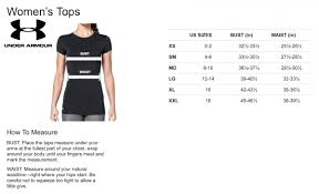 Under armour's size chart is here to help ease the uncertainty of shopping for clothing online. Size Chart Under Armour