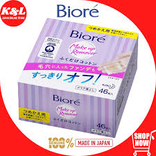 biore make up remover 46 wipes made in