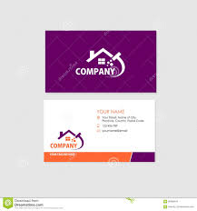 Business Card Design Template Cleaning Company Stock Vector