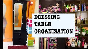 small dressing table organization ideas