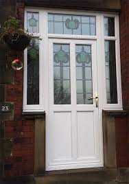 Encapsulated Stained Upvc Windows In