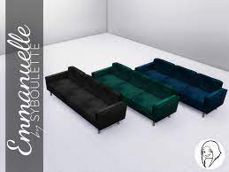 The Sims Resource Emmanuelle Sofa