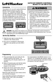 user manual liftmaster 811lm english