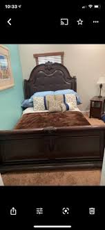 queen anne bed frame for in
