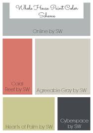parade of homes paint color scheme and
