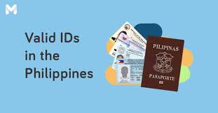 how to get valid ids in the philippines