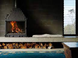 Wood Heating French Fireplaces Open