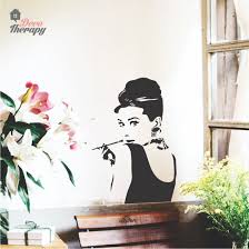 Audrey Hepburn Wall Sticker Lazada Ph