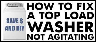 washing machine that is not agitating