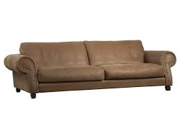 3 seater leather sofa by roche bobois