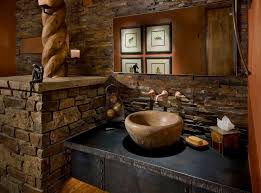 Natural Elements In The Bathroom