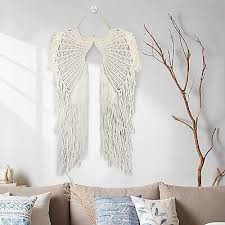Angel Wings Macrame Wall Hanging