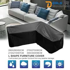 Waterproof L Shape Furniture Cover