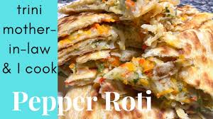 pepper roti recipe trinicookbook