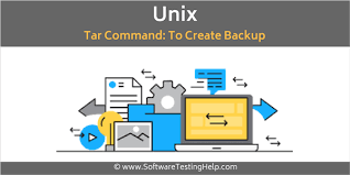 tar command in unix to create backups