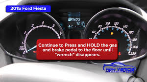 2015 Ford Fiesta Oil Light Reset Service Light Reset