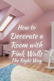 decorating a room with pink walls in 8
