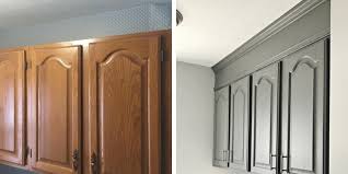 Cabinet end panels and cabinet back panels. How To Extend Your Cabinets To The Ceiling In Under An Hour For 20 Or Less