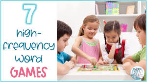 fun high frequency word games