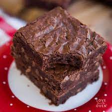 easy brownies made with cocoa powder