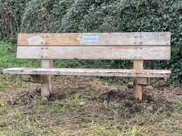 A New Memorial Bench To Cyril Trenfield