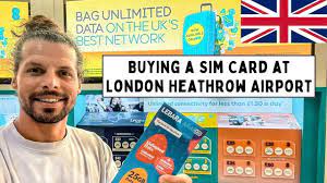 ing a sim card at london heathrow in