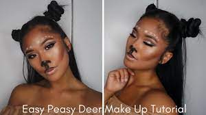 deer make up tutorial for beginners