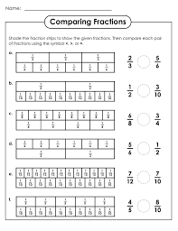 Printable Fraction Worksheets For Practice Grade 3 6