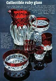 Collectible Vintage Ruby Glass Its