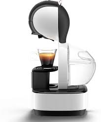 Машината работи с капсули нескафе долче густо. Nescafe Dolce Gusto Coffee Machine White Lumio Price In Uae Amazon Uae Kanbkam