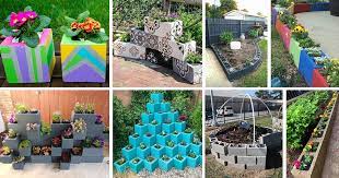 25 Cinder Block Garden Ideas And