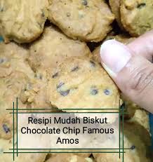 Resepi muffin coklat cip ,sedap dan mudah, kegemaran keluarga. Resipi Mudah Biskut Chocolate Chip Famous Amos Supermom With Superkids