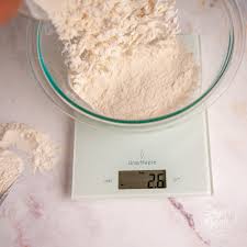 a digital kitchen scale for baking