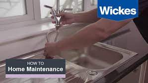 replace a kitchen tap with wickes