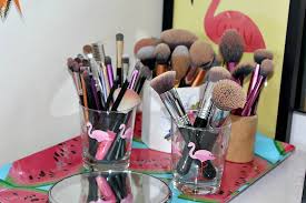 my collection of makeup brushes feat