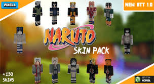 It replaces a multitude of mobs, weapons and armors. Naruto Skin Pack 1 0 Minecraft Pe Skin