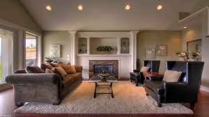 living room decor with beige carpet
