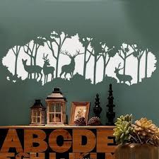 Forest Wall Decals Wall Paint Designs